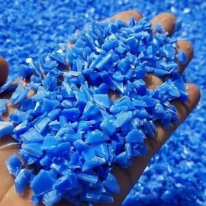 HDPE Blue Drum Scrap